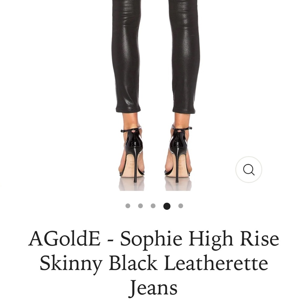 Agolde black jeans